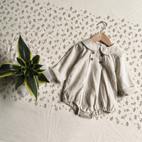 Load image into Gallery viewer, Baby Unisex Solid Color Rompers Wholesale 230113224
