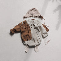 Load image into Gallery viewer, Baby Unisex Solid Color Rompers Wholesale 230113224
