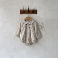 Load image into Gallery viewer, Baby Unisex Solid Color Rompers Wholesale 230113224
