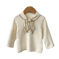 Load image into Gallery viewer, Baby Girls Bow Tops Wholesale 230113231
