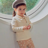 Load image into Gallery viewer, Baby Girls Bow Tops Wholesale 230113231
