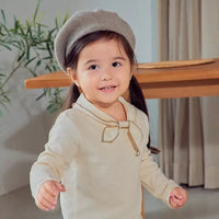 Load image into Gallery viewer, Baby Girls Bow Tops Wholesale 230113231
