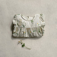 Load image into Gallery viewer, Baby Girls Flower Animals Print Rompers Wholesale 230113254
