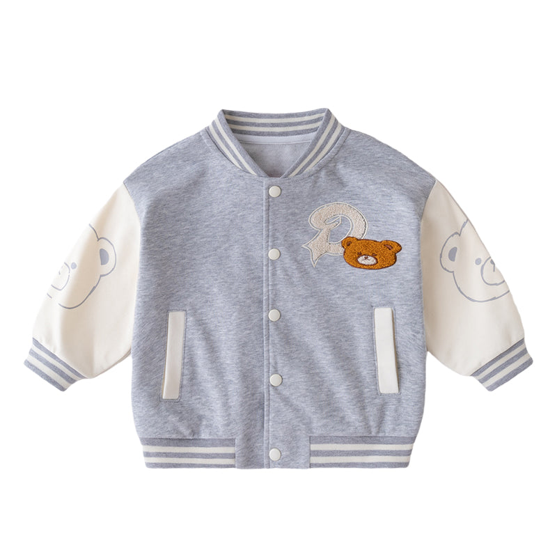 Baby Kid Girls Cartoon Print Jackets Outwears Wholesale 230113323