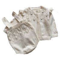 Load image into Gallery viewer, Baby Girls Flower Embroidered Cardigan Wholesale 230113326
