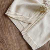 Load image into Gallery viewer, Baby Girls Flower Embroidered Cardigan Wholesale 230113326
