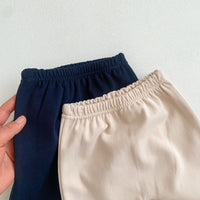 Load image into Gallery viewer, 2 Pieces Set Baby Unisex Expression Print Hoodies Sweatshirts And Solid Color Pants Wholesale 230113355
