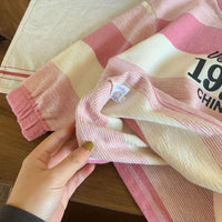 Load image into Gallery viewer, Baby Kid Girls Striped Letters Tops Wholesale 230113384
