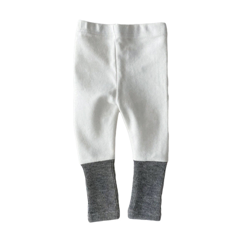 Baby Kid Girls Color-blocking Pants Leggings Wholesale 230113391