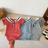 Load image into Gallery viewer, Baby Unisex Color-blocking Rompers Wholesale 230113404
