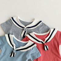 Load image into Gallery viewer, Baby Unisex Color-blocking Rompers Wholesale 230113404
