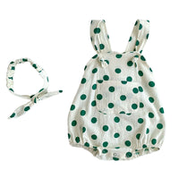 Load image into Gallery viewer, Baby Girls Polka dots Rompers Wholesale 230113421
