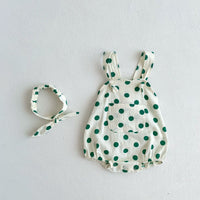 Load image into Gallery viewer, Baby Girls Polka dots Rompers Wholesale 230113421
