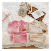 Load image into Gallery viewer, 2 Pieces Set Baby Kid Girls Cartoon Print Shirts And Pants Wholesale 23011365
