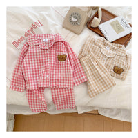 Load image into Gallery viewer, 2 Pieces Set Baby Kid Girls Cartoon Print Shirts And Pants Wholesale 23011365
