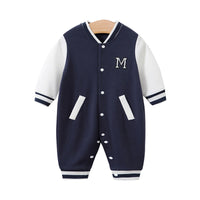 Load image into Gallery viewer, Baby Boys Letters Color-blocking Jumpsuits Wholesale 23011367
