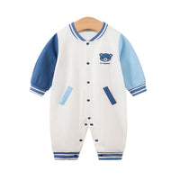 Load image into Gallery viewer, Baby Boys Letters Color-blocking Jumpsuits Wholesale 23011367
