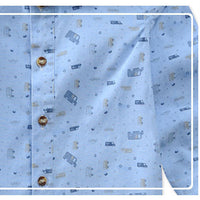 Load image into Gallery viewer, Baby Kid Boys Car Cartoon Print Shirts Wholesale 23011410
