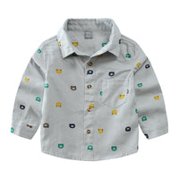 Load image into Gallery viewer, Baby Kid Boys Cartoon Print Shirts Wholesale 23011411
