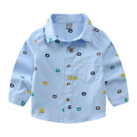 Load image into Gallery viewer, Baby Kid Boys Cartoon Print Shirts Wholesale 23011411
