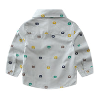 Load image into Gallery viewer, Baby Kid Boys Cartoon Print Shirts Wholesale 23011411
