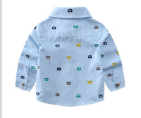 Load image into Gallery viewer, Baby Kid Boys Cartoon Print Shirts Wholesale 23011411
