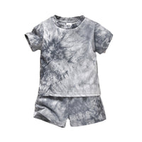 Load image into Gallery viewer, 2 Pieces Set Baby Boys Tie Dye T-Shirts And Shorts Wholesale 230114119
