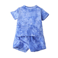 Load image into Gallery viewer, 2 Pieces Set Baby Boys Tie Dye T-Shirts And Shorts Wholesale 230114119

