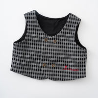 Load image into Gallery viewer, 4 Pieces Set Baby Kid Boys Birthday Party Solid Color Checked Shirts Bow Vests Waistcoats Pants And Hats Wholesale 230114125
