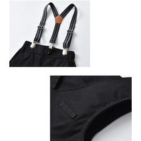 Load image into Gallery viewer, 3 Pieces Set Baby Kid Boys Birthday Party Solid Color Bow Shirts Vests Waistcoats And Jumpsuits Wholesale 230114130
