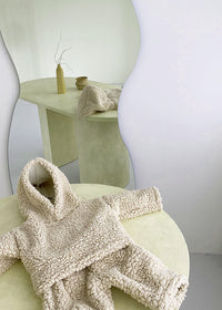 Load image into Gallery viewer, 2 Pieces Set Baby Unisex Solid Color Hoodies Sweatshirts And Pants Wholesale 230114132
