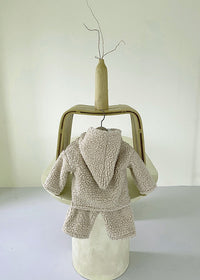 Load image into Gallery viewer, 2 Pieces Set Baby Unisex Solid Color Hoodies Sweatshirts And Pants Wholesale 230114132
