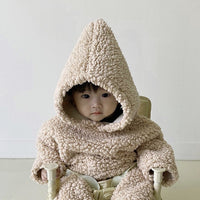 Load image into Gallery viewer, 2 Pieces Set Baby Unisex Solid Color Hoodies Sweatshirts And Pants Wholesale 230114132
