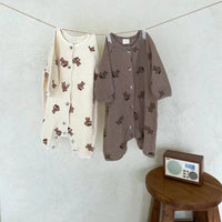 Load image into Gallery viewer, Baby Unisex Cartoon Print Jumpsuits Wholesale 230114134
