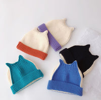 Load image into Gallery viewer, Baby Kid Unisex Color-blocking Cartoon Crochet Accessories Hats Wholesale 230114138
