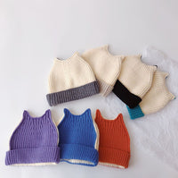Load image into Gallery viewer, Baby Kid Unisex Color-blocking Cartoon Crochet Accessories Hats Wholesale 230114138
