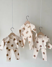 Load image into Gallery viewer, 2 Pieces Set Baby Unisex Animals Cartoon Print Tops And Pants Wholesale 230114139
