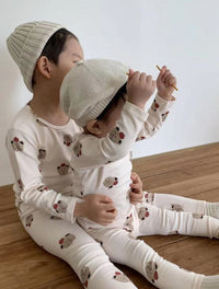 Load image into Gallery viewer, 2 Pieces Set Baby Unisex Animals Cartoon Print Tops And Pants Wholesale 230114139

