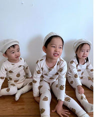 Load image into Gallery viewer, 2 Pieces Set Baby Unisex Animals Cartoon Print Tops And Pants Wholesale 230114139
