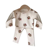 Load image into Gallery viewer, 2 Pieces Set Baby Unisex Animals Cartoon Print Tops And Pants Wholesale 230114139
