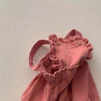 Load image into Gallery viewer, Baby Girls Solid Color Jumpsuits Wholesale 230114149
