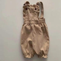 Load image into Gallery viewer, Baby Girls Solid Color Jumpsuits Wholesale 230114149
