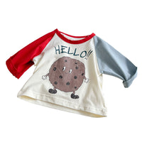Load image into Gallery viewer, Baby Unisex Letters Color-blocking Cartoon Print Tops Wholesale 230114150
