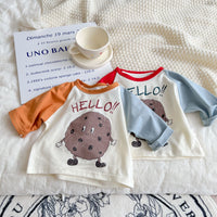 Load image into Gallery viewer, Baby Unisex Letters Color-blocking Cartoon Print Tops Wholesale 230114150
