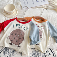 Load image into Gallery viewer, Baby Unisex Letters Color-blocking Cartoon Print Tops Wholesale 230114150
