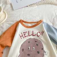 Load image into Gallery viewer, Baby Unisex Letters Color-blocking Cartoon Print Tops Wholesale 230114150

