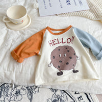 Load image into Gallery viewer, Baby Unisex Letters Color-blocking Cartoon Print Tops Wholesale 230114150
