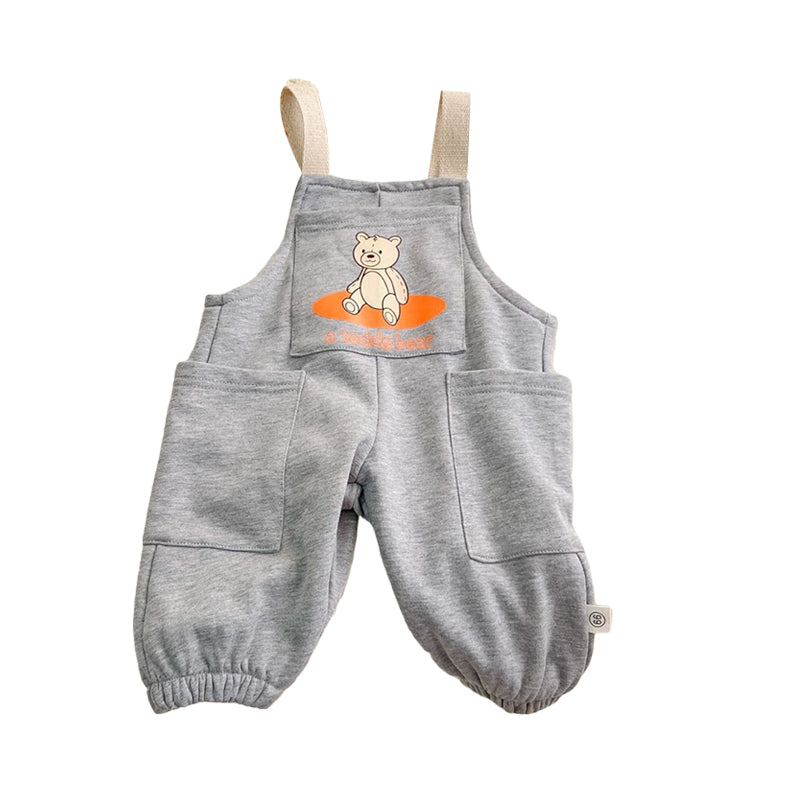 Baby Unisex Letters Cartoon Print Jumpsuits Wholesale 230114155