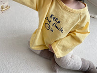 Load image into Gallery viewer, Baby Unisex Letters Expression Print Tops Wholesale 230114157
