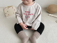 Load image into Gallery viewer, Baby Unisex Letters Expression Print Tops Wholesale 230114157
